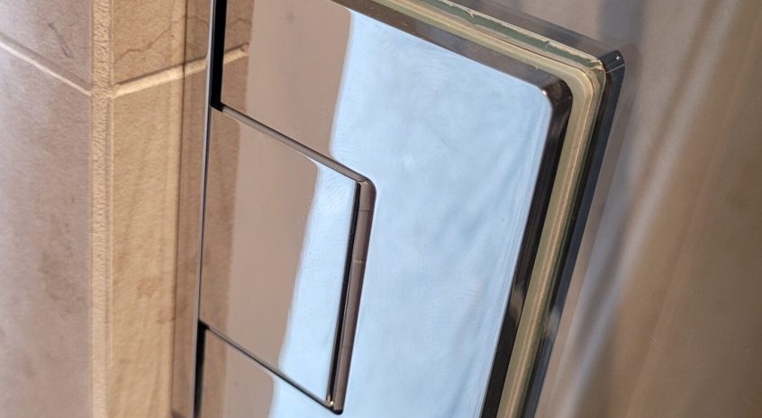 Chromos spalvos lankstas