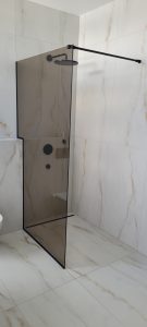 Dušo sienelė 8 mm bronzinis